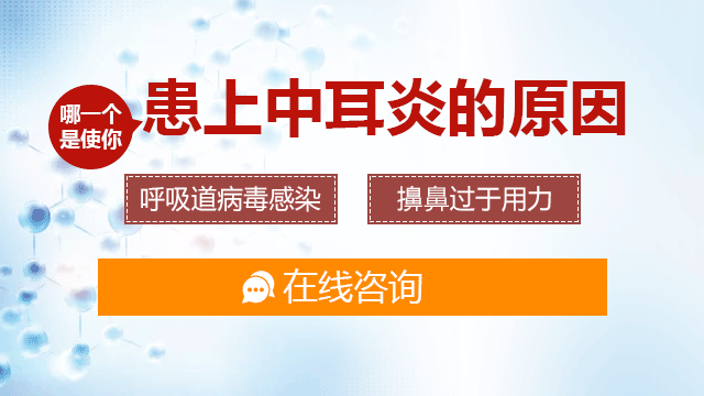 导致中耳炎的原因有哪些？